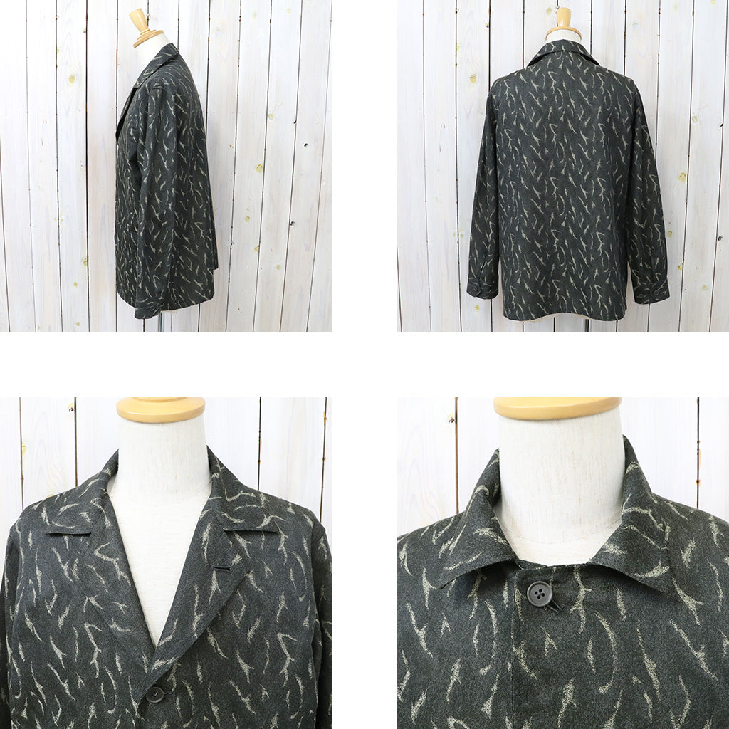 SOUTH2 WEST8『Pen Jacket-Deer Horn Camo Jacquard』(Olive)