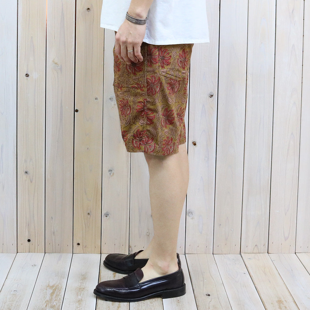 ENGINEERED GARMENTS : Fatigue Short-Floral Printed Corduroy