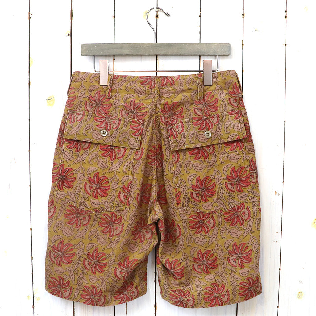 ENGINEERED GARMENTS : Fatigue Short-Floral Printed Corduroy
