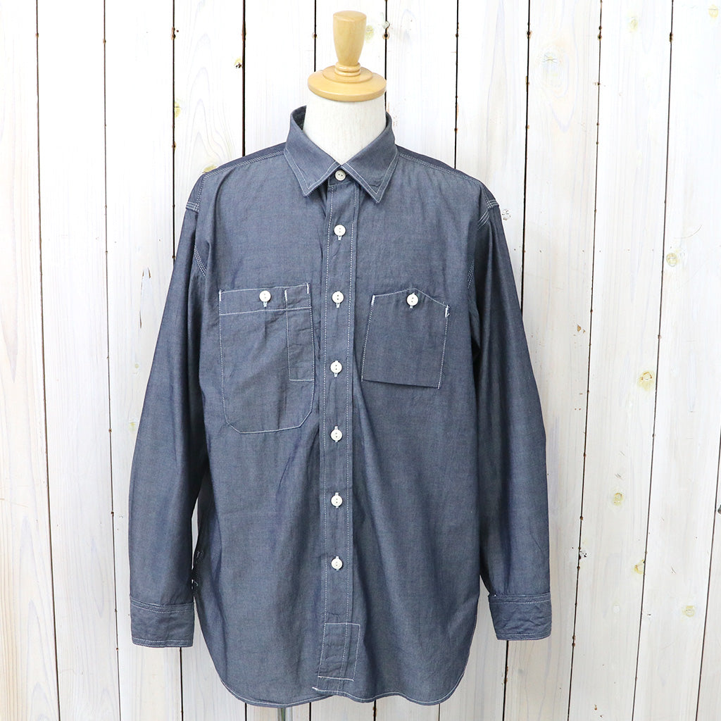 ENGINEERED GARMENTS : Work Shirt-Cotton Chambray