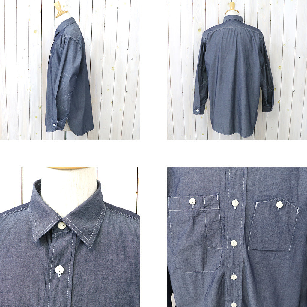 ENGINEERED GARMENTS : Work Shirt-Cotton Chambray