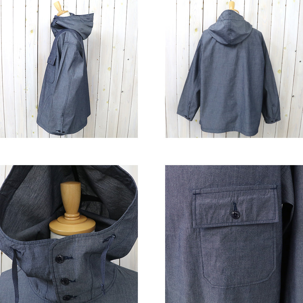 ENGINEERED GARMENTS : Cagoule Shirt-Cotton Chambray