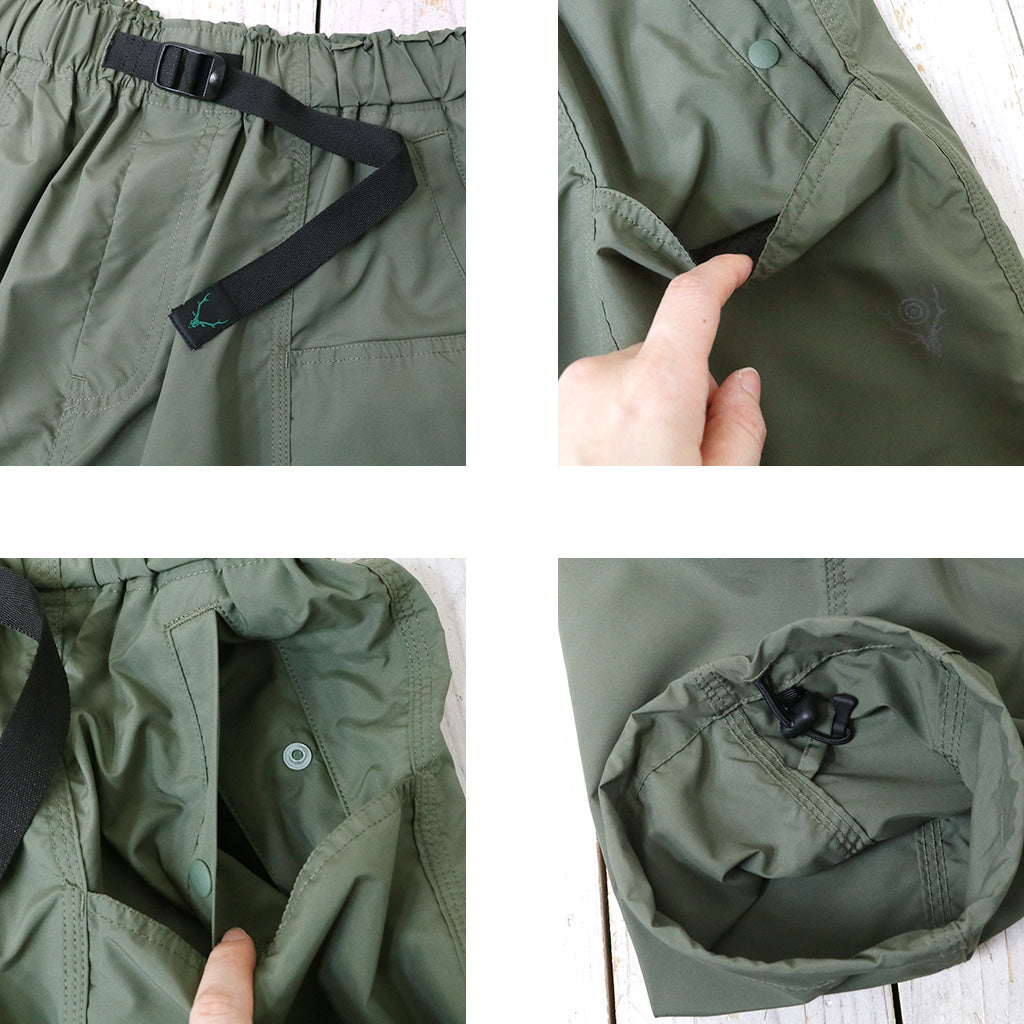 SOUTH2 WEST8 : Belted C.S.Pant-Poly Taffeta (Olive)