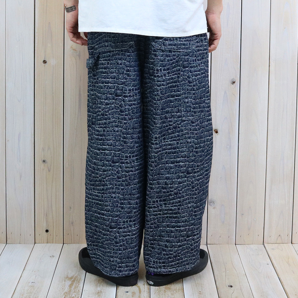 Needles『H.D. Pant Painter-10oz Denim/Crocodile』(Indigo)
