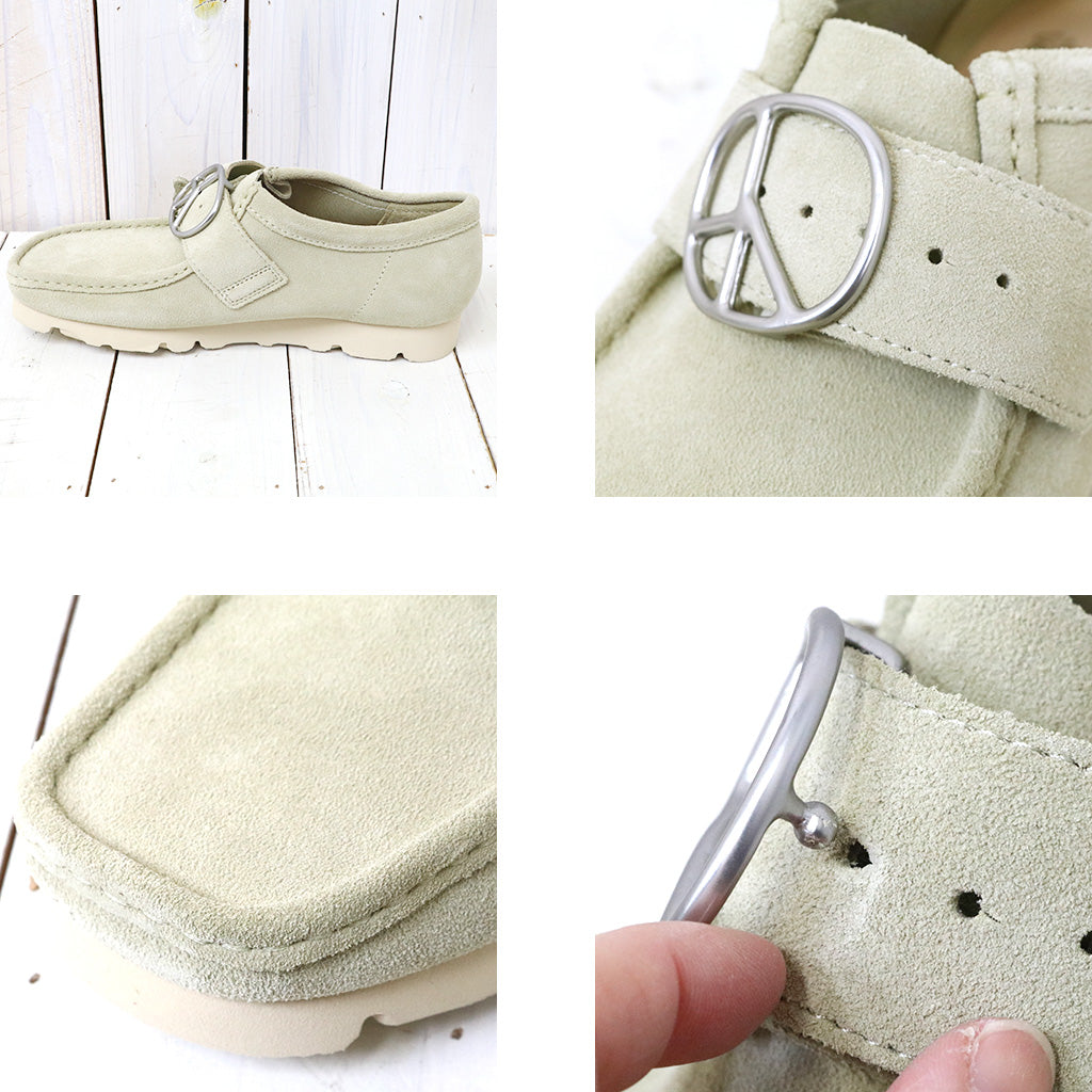 Needles×Clarks『Wallabee-Peace Buckle』(Maple Suede)