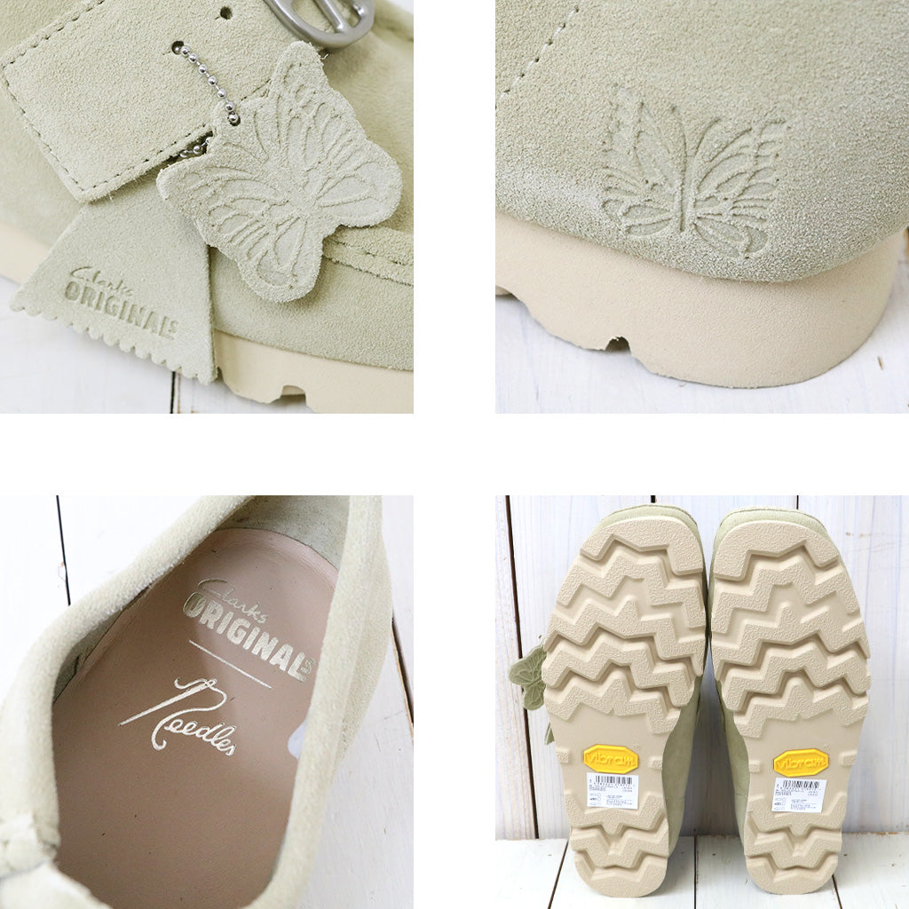 Needles×Clarks『Wallabee-Peace Buckle』(Maple Suede)