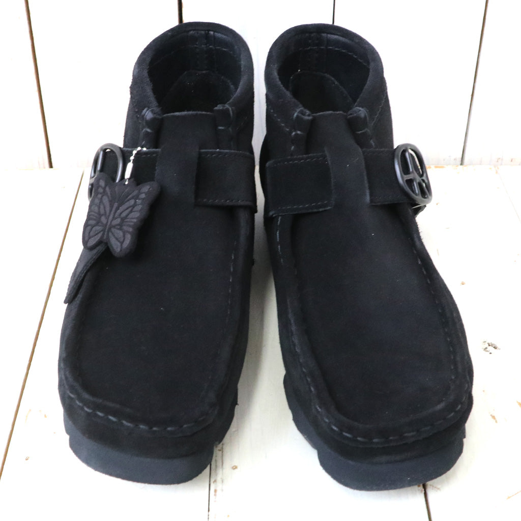 Needles×Clarks『Wallabee BT -Peace Buckle』(Black Suede)