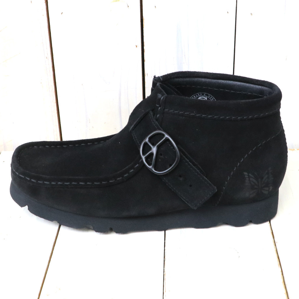 Needles×Clarks『Wallabee BT -Peace Buckle』(Black Suede)