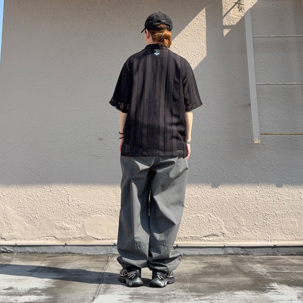 【SALE30%OFF】SOUTH2 WEST8 : Cabana Shirt-Poly Lace (Black)