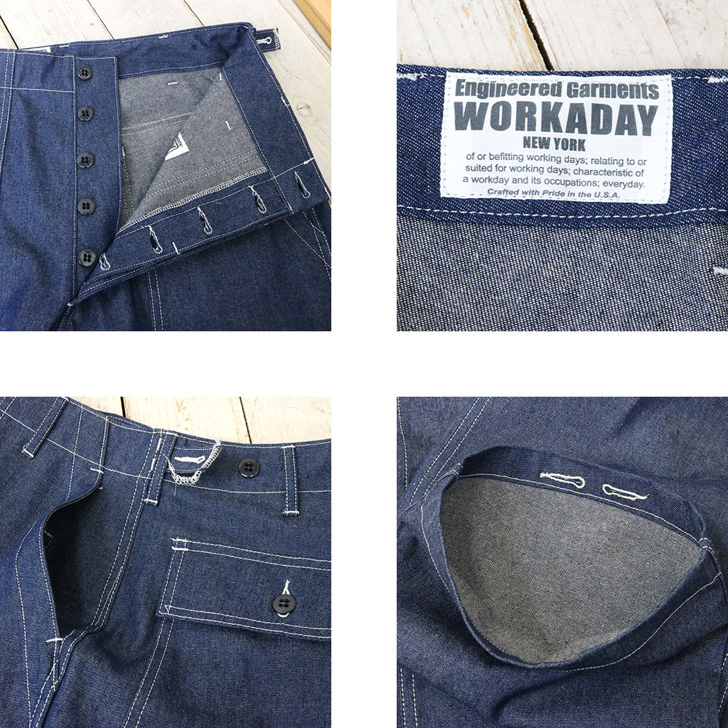 ENGINEERED GARMENTS WORKADAY『Fatigue Pant-Industrial 8oz Denim』