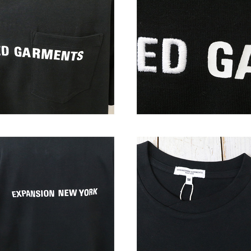 ENGINEERED GARMENTS×EXP『SAMPLE MAGIC TEE』(Black)