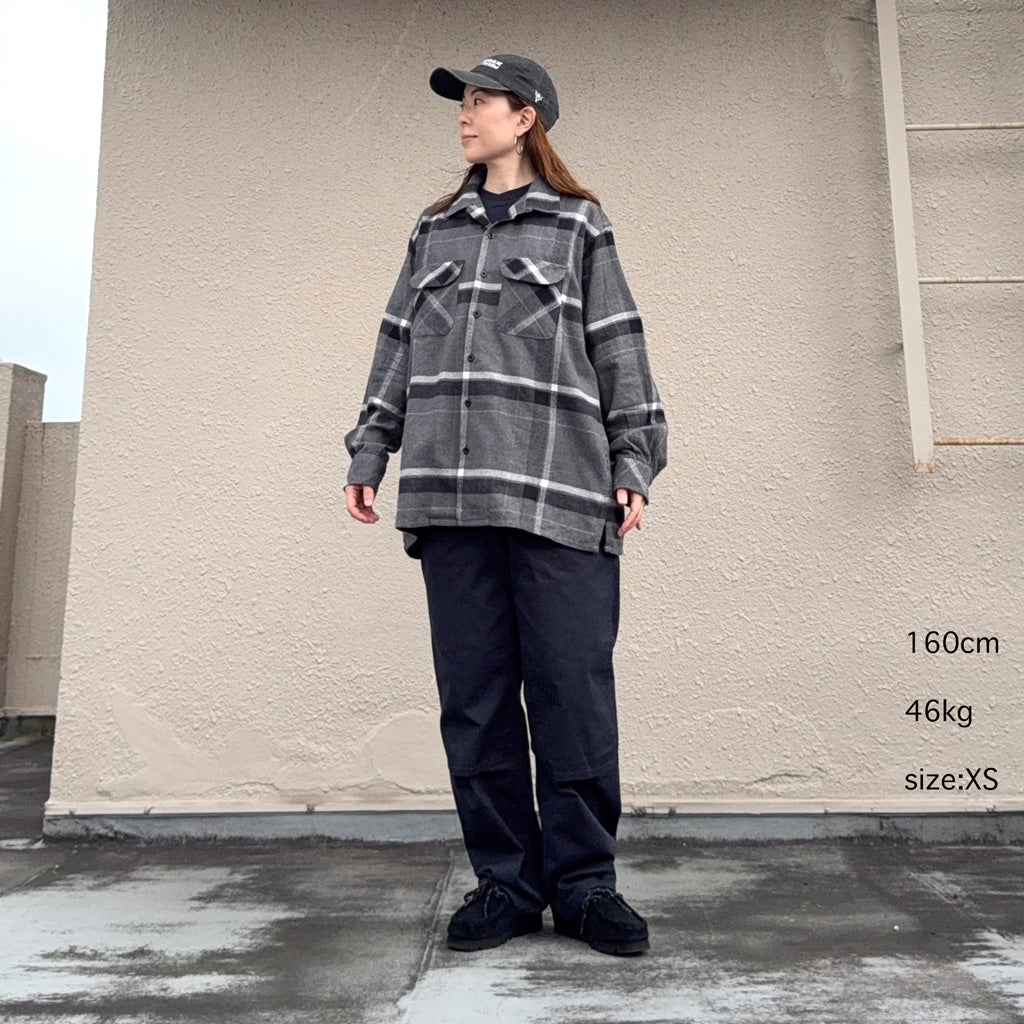 ENGINEERED GARMENTS : Classic Shirt-Cotton Brushed Big Plaid