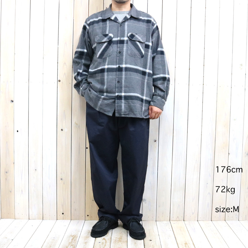 ENGINEERED GARMENTS : Classic Shirt-Cotton Brushed Big Plaid