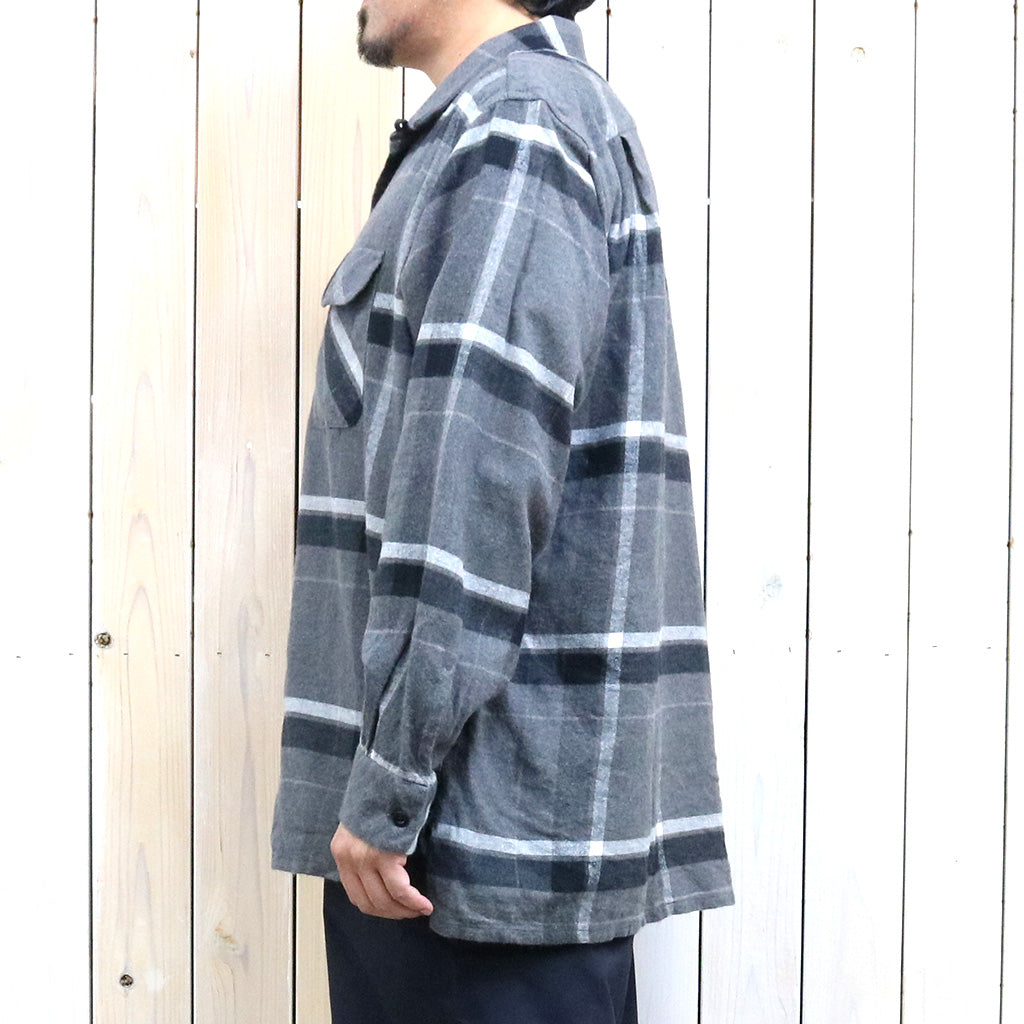 ENGINEERED GARMENTS : Classic Shirt-Cotton Brushed Big Plaid