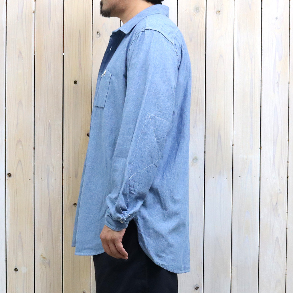 ENGINEERED GARMENTS : Work Shirt-4.5oz Cotton Chambray