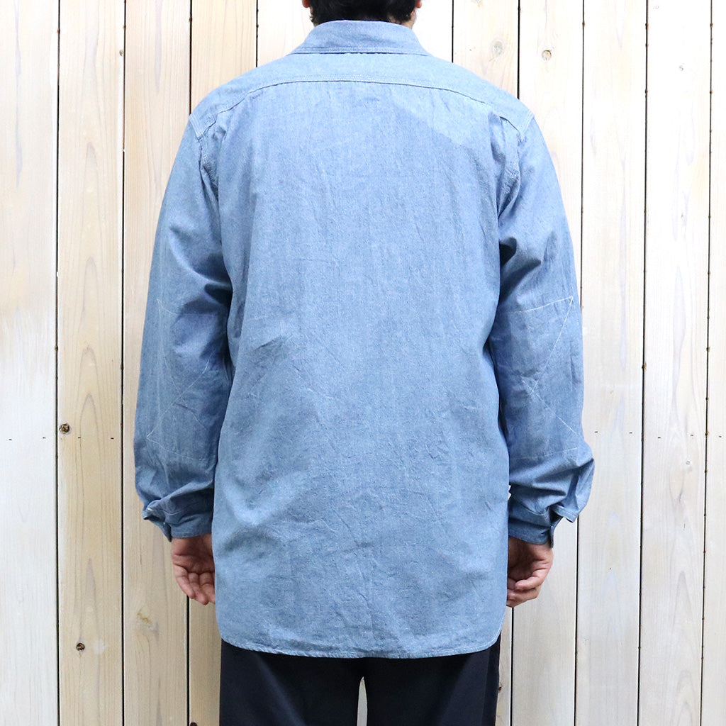 ENGINEERED GARMENTS : Work Shirt-4.5oz Cotton Chambray