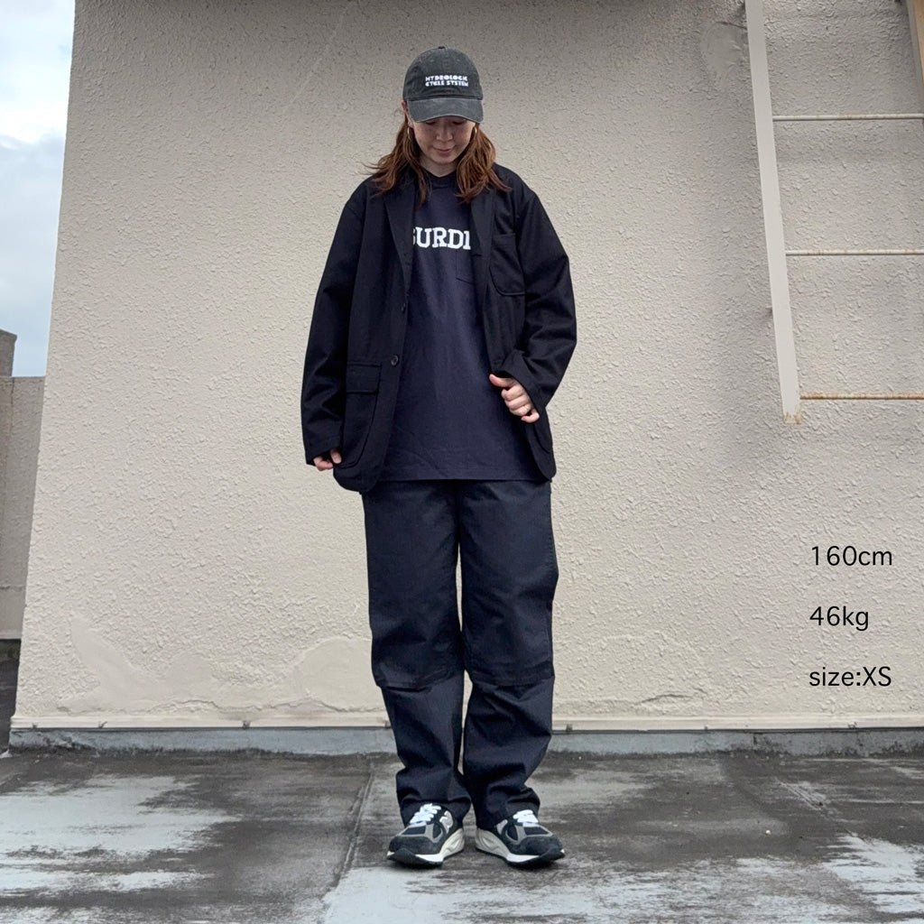 ENGINEERED GARMENTS : Loiter Jacket-High Count Worsted Wool (Dk.Navy)