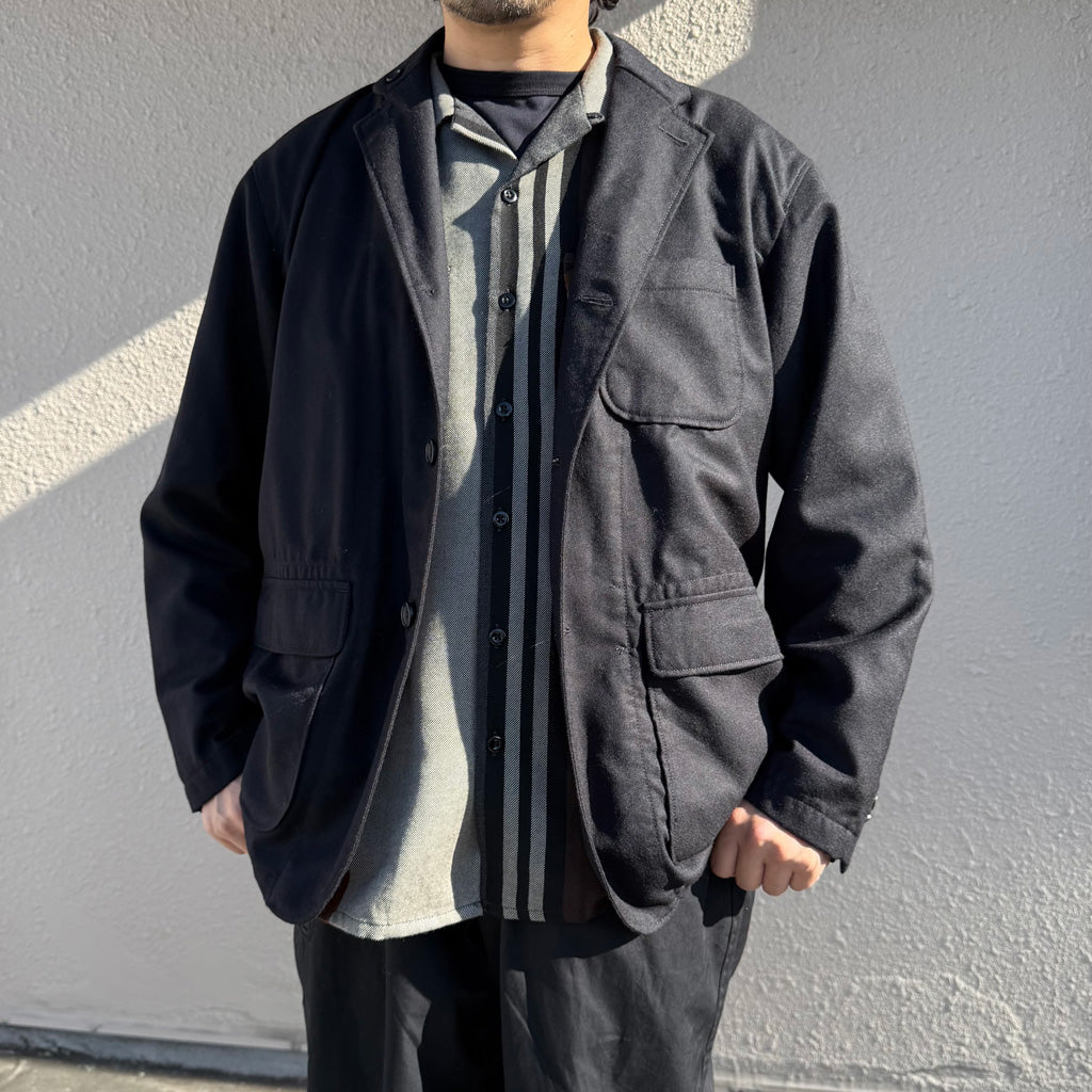 【SALE50%OFF】ENGINEERED GARMENTS : Classic Shirt-Wide Stripe Worsted Wool