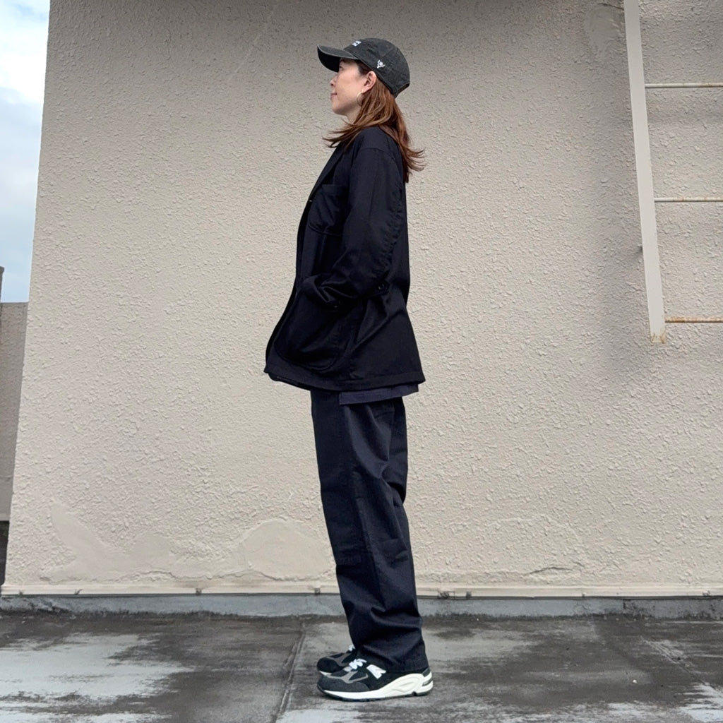 ENGINEERED GARMENTS : Loiter Jacket-High Count Worsted Wool (Dk.Navy)