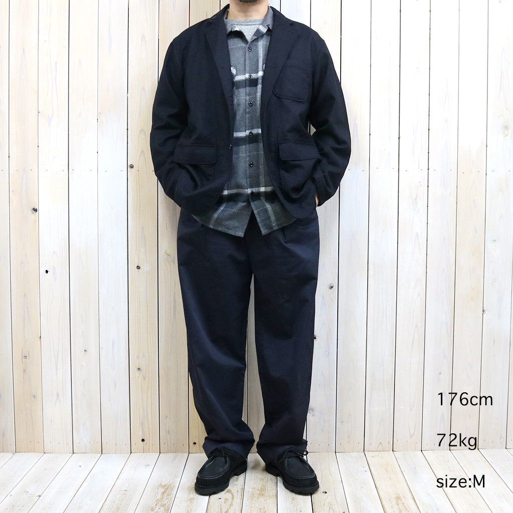 ENGINEERED GARMENTS : Loiter Jacket-High Count Worsted Wool (Dk.Navy)