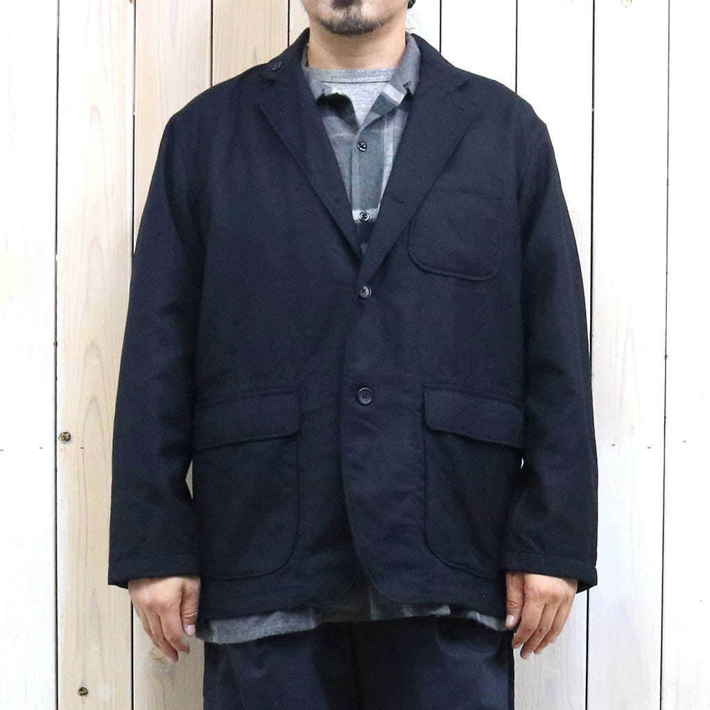 ENGINEERED GARMENTS : Loiter Jacket-High Count Worsted Wool (Dk.Navy)