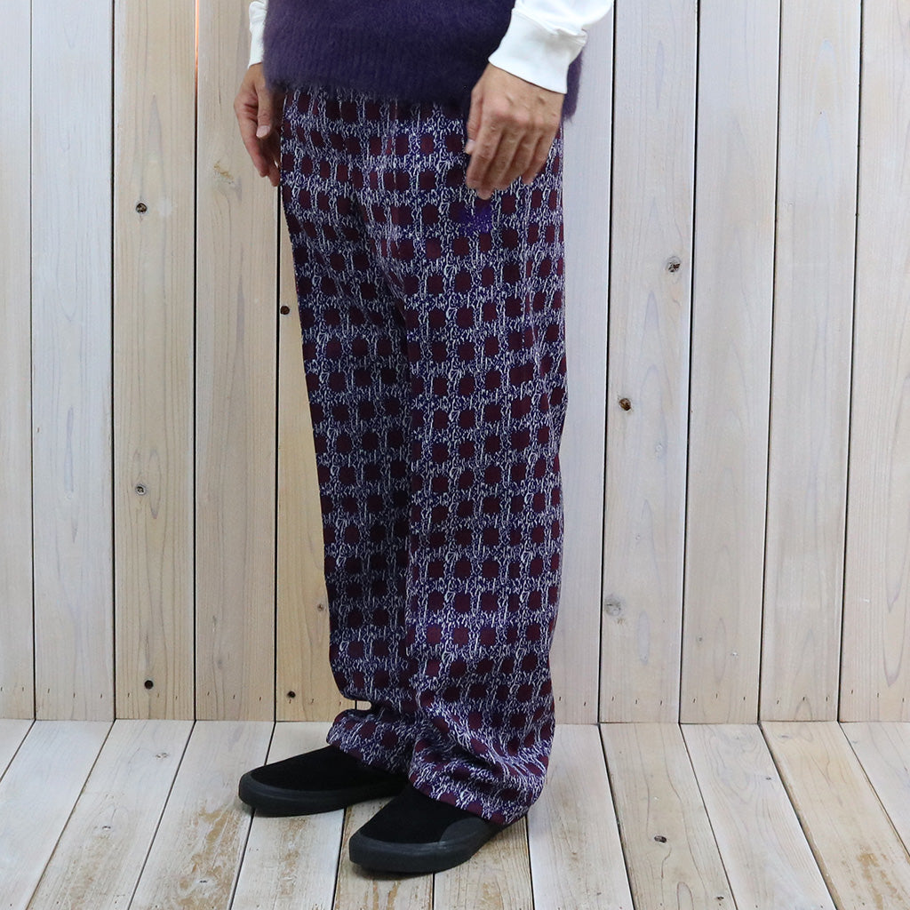 Needles : Track Pant-Poly Jq. (Flower)