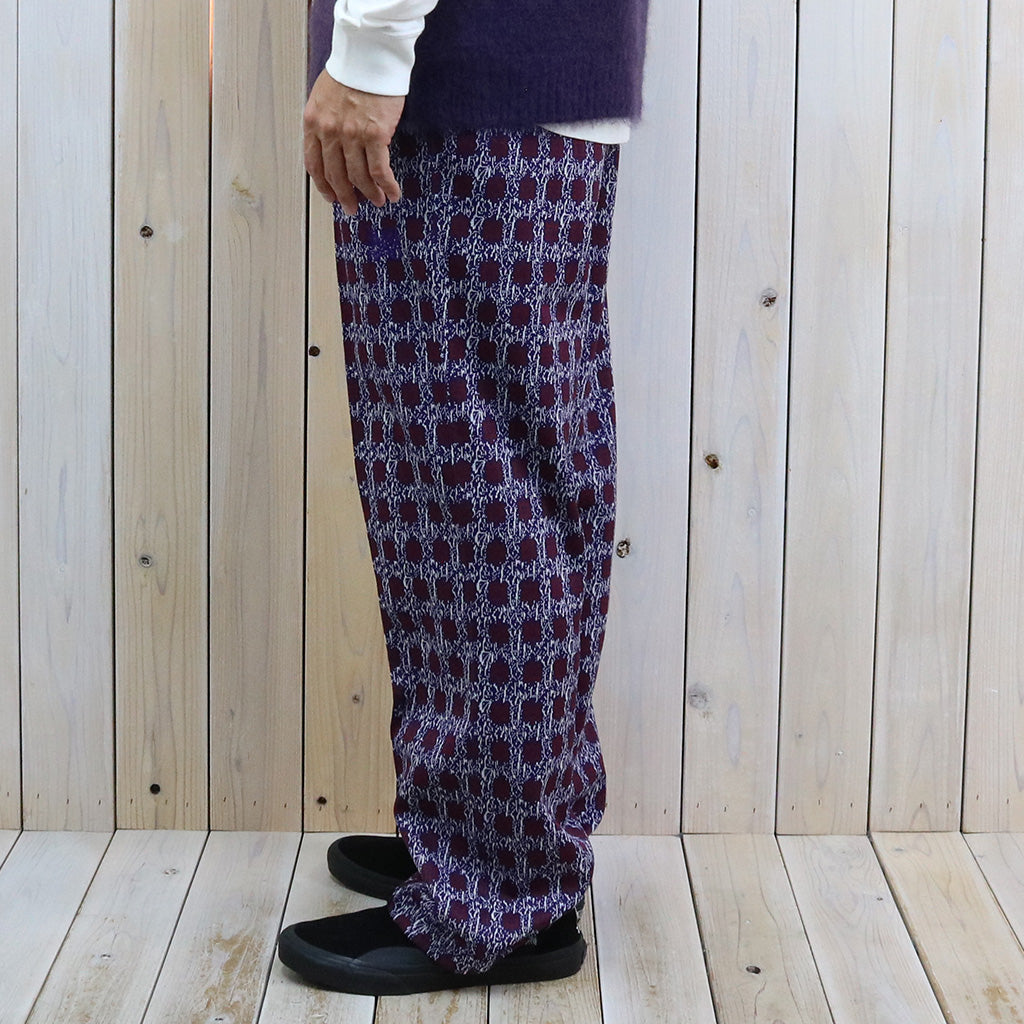 Needles : Track Pant-Poly Jq. (Flower)
