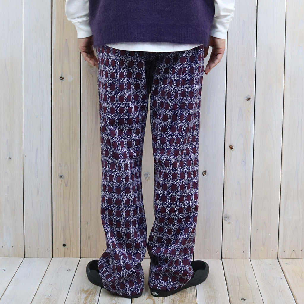 Needles : Track Pant-Poly Jq. (Flower)