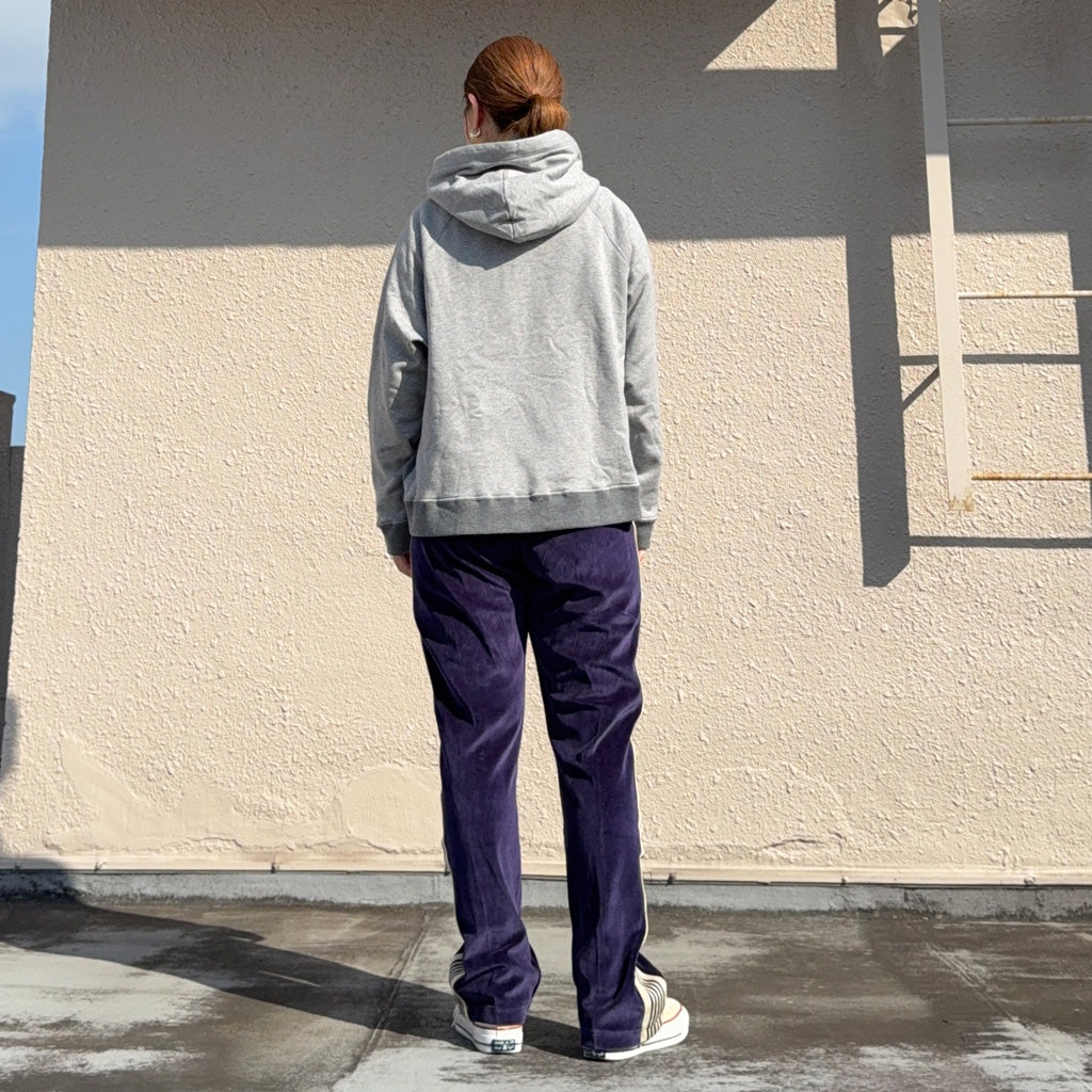 Needles : Narrow Track Pant-C/Pe Velour (Navy)