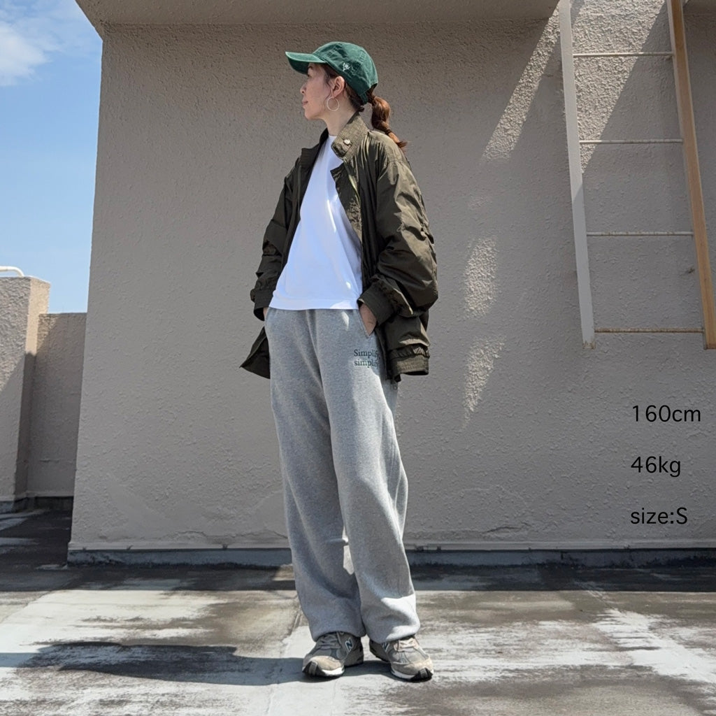 SOUTH2 WEST8 : Emb.String Sweat Pant-Cotton French Terry (H.Grey)