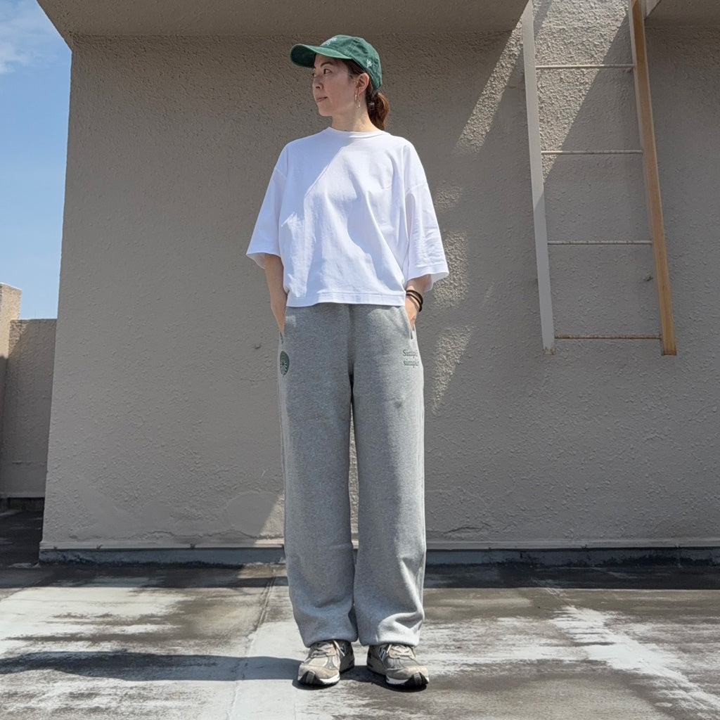 SOUTH2 WEST8 : Emb.String Sweat Pant-Cotton French Terry (H.Grey)