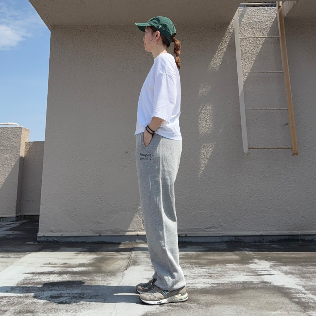 SOUTH2 WEST8 : Emb.String Sweat Pant-Cotton French Terry (H.Grey)