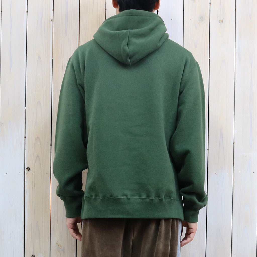 SOUTH2 WEST8 : Emb.Hooded Sweat Shirt-Cotton French Terry (Green)