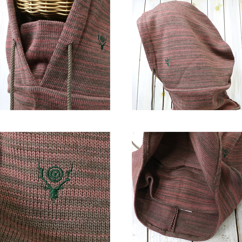 【SALE50%OFF】SOUTH2 WEST8 : Hoody-W/A Knit
