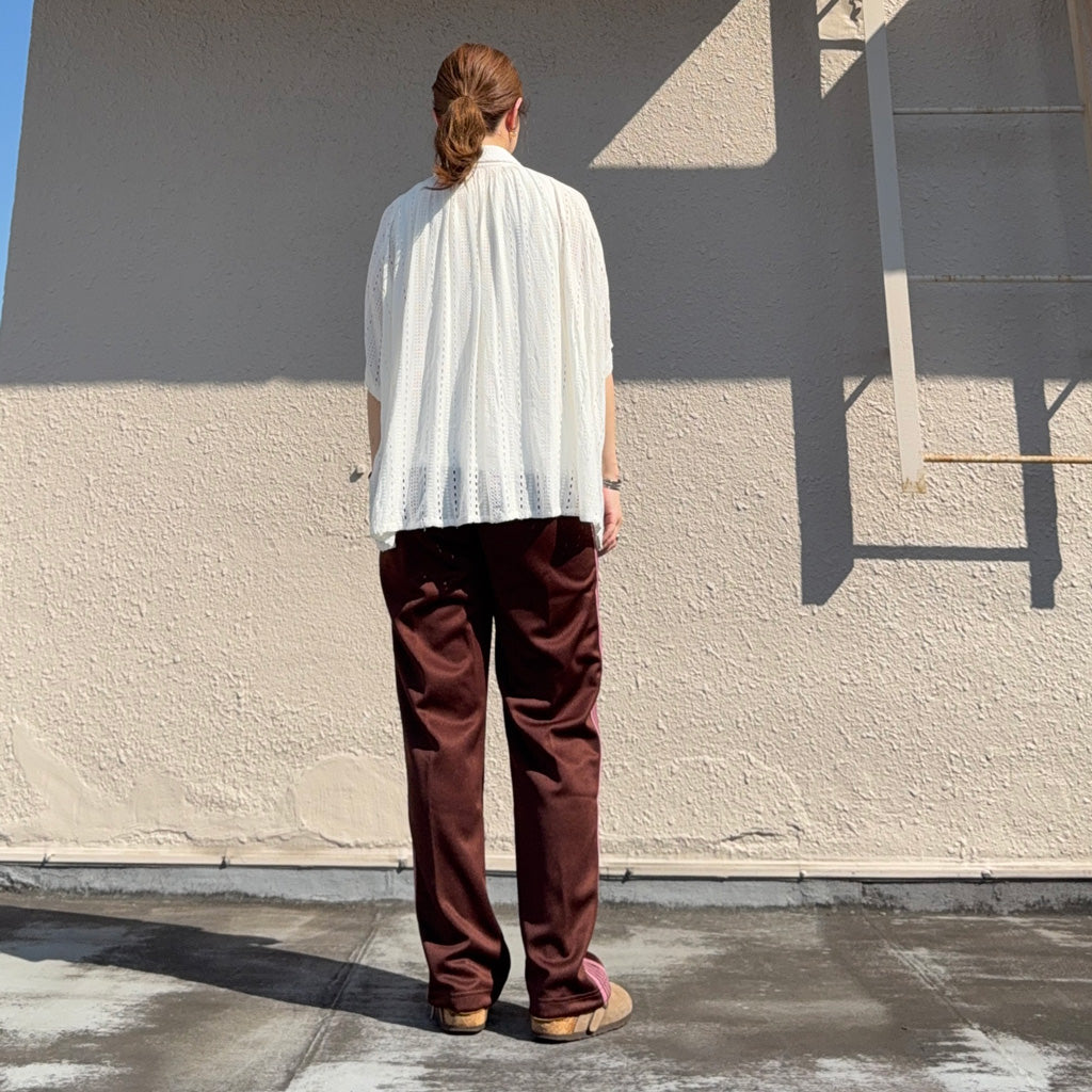 Needles : Track Pant-Poly Smooth (Brown)