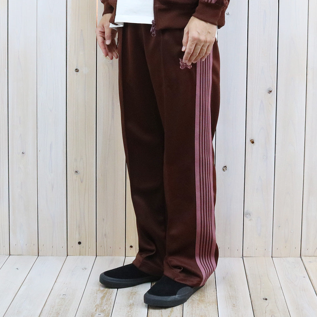 Needles : Track Pant-Poly Smooth (Brown)