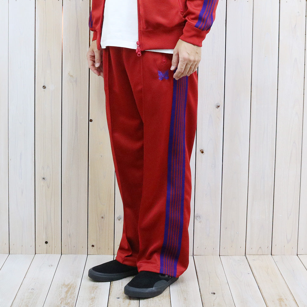 Needles : Track Pant-Poly Smooth (Red)