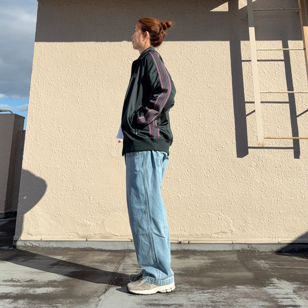Needles : Track Jacket-Poly Smooth (Green)
