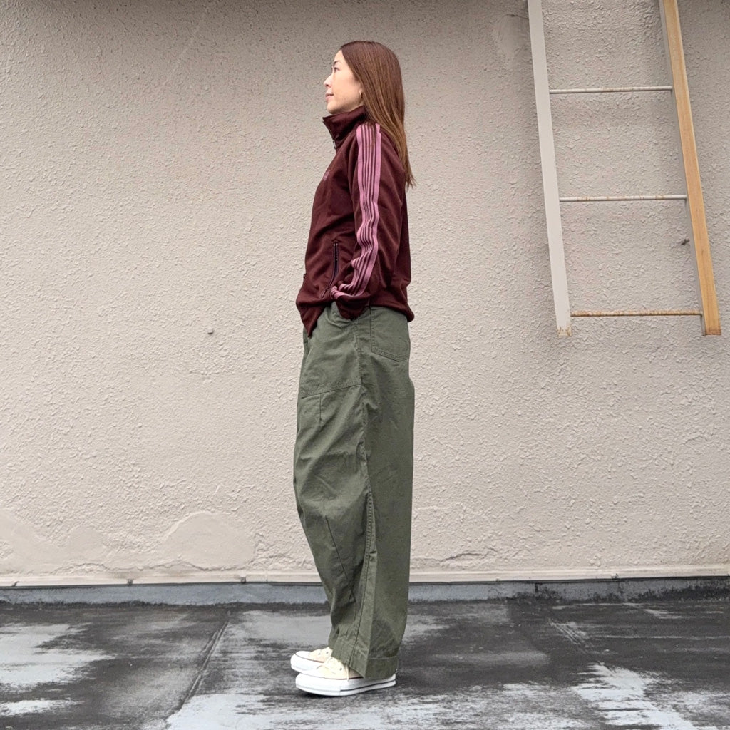 Needles : Track Jacket-Poly Smooth (Brown)
