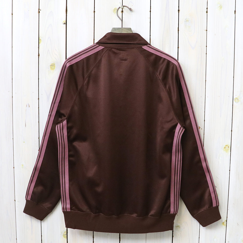 Needles : Track Jacket-Poly Smooth (Brown)