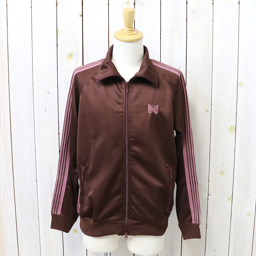 Needles : Track Jacket-Poly Smooth (Brown)
