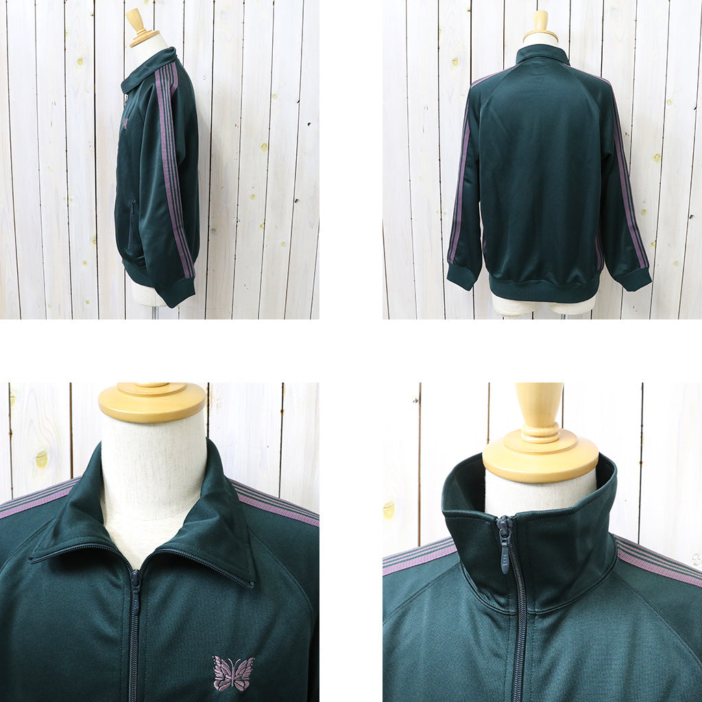 Needles : Track Jacket-Poly Smooth (Green)