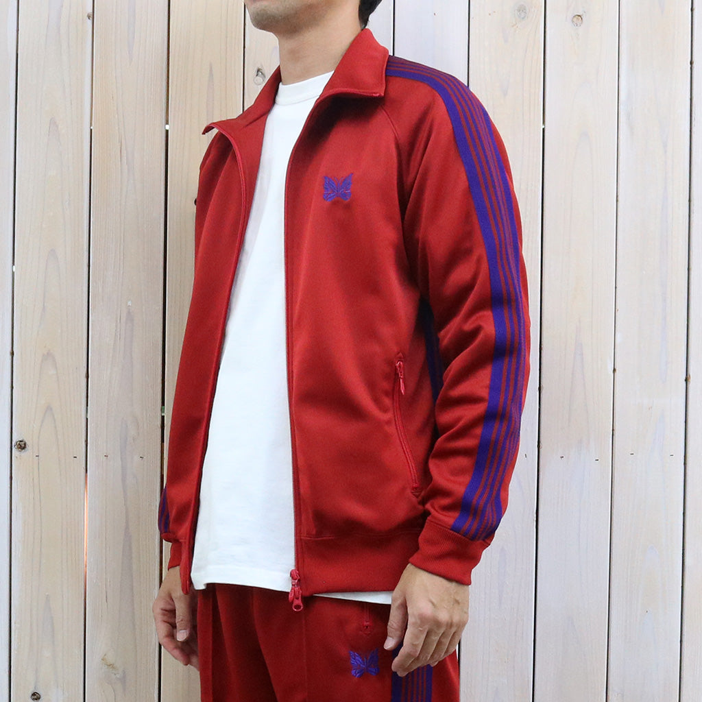 Needles : Track Jacket-Poly Smooth (Red)