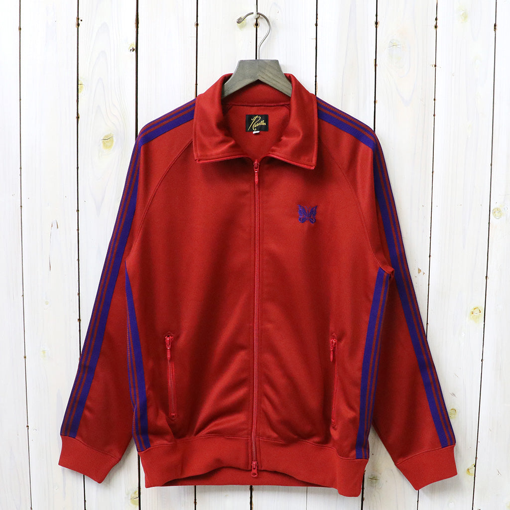 Needles : Track Jacket-Poly Smooth (Red)