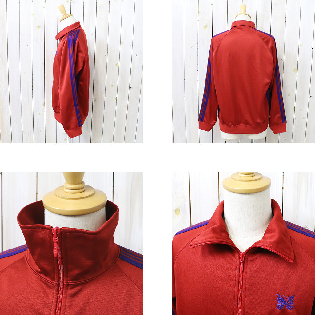 Needles : Track Jacket-Poly Smooth (Red)