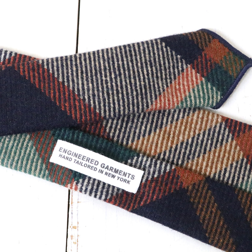 ENGINEERED GARMENTS : Neck Tie-Heavy Wool Plaid