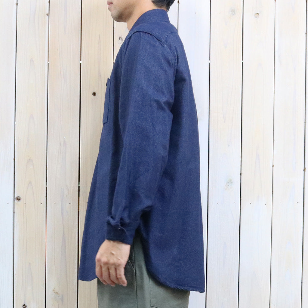 ENGINEERED GARMENTS : Work Shirt-Cotton Denim Flannel
