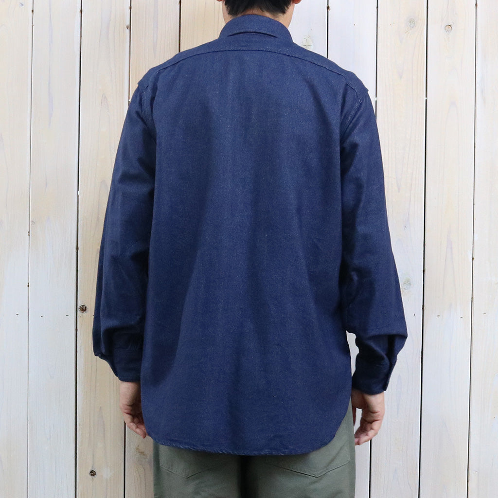 ENGINEERED GARMENTS : Work Shirt-Cotton Denim Flannel