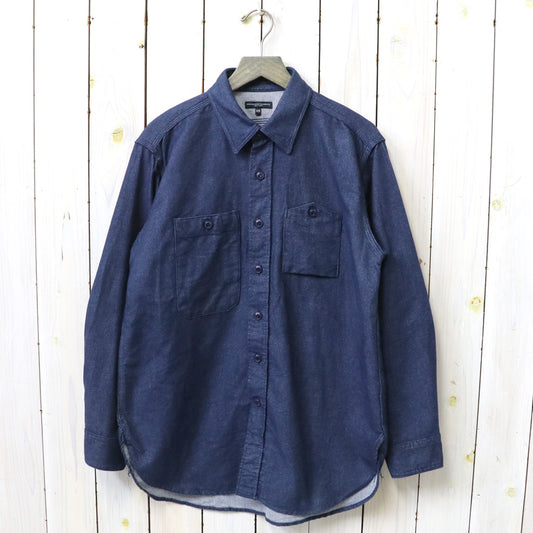 ENGINEERED GARMENTS : Work Shirt-Cotton Denim Flannel