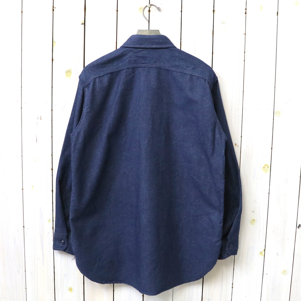 ENGINEERED GARMENTS : Work Shirt-Cotton Denim Flannel